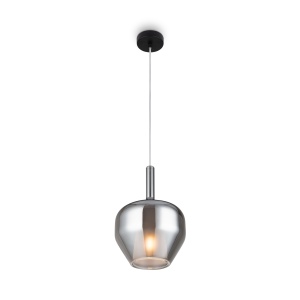 Pendul Duality MOD271PL-01B5, 1xE27, negru+fumuriu, IP20, Maytoni [1]- savelectro.ro