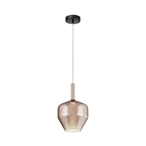 Pendul Duality MOD271PL-01B6, 1xE27, negru+maro, IP20, Maytoni [1]- savelectro.ro