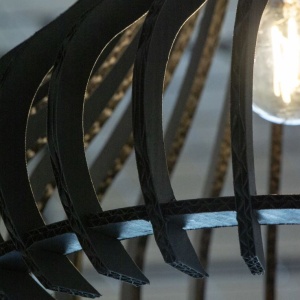 Pendul Ecolux, E27, IP20, Negru [2]- savelectro.ro
