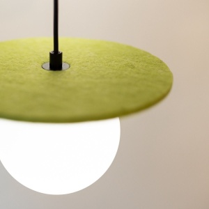 Pendul Felt SP1 GR, E27, verde, Klausen [3]- savelectro.ro