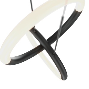 Pendul LED Node MOD165PL-L18B3K, 18W, 1200lm, lumina calda, IP20, negru+alb, Maytoni [2]- savelectro.ro