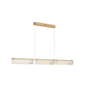 Pendule, Pendul LED Particular SP1, 28W, lumina neutra(4000 K), auriu, Klausen - savelectro.ro