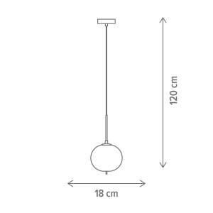 Pendul Lofty SP1, E27, negru, Klausen [2]- savelectro.ro