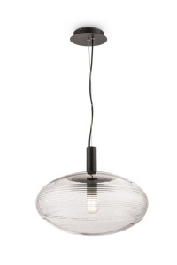 Pendule, Pendul Perlas 1xE27, negru, IP20, Maytoni - savelectro.ro