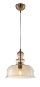 Pendul Tone P001PL-01BZ, 1xE27, bronz+ambra, IP20, Maytoni [3]- savelectro.ro