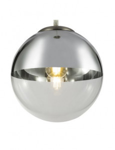 Pendul Varus 15853, 1xE27, nichel mat+transparent, IP20, Globo [9]- savelectro.ro