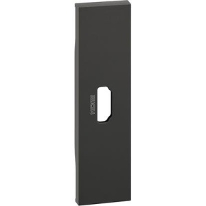 Prize si intrerupatoare, Placa priza HDMI, neagra, 1 modul, Bticino Living Now - savelectro.ro