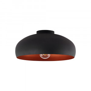 Plafoniera BR-BV05-00033, 1xE27, neagra+aurie, IP20, Braytron [3]- savelectro.ro