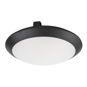 Plafoniera exterior Welro, 1xE27, senzor microunde, IP65, neagra, Rabalux