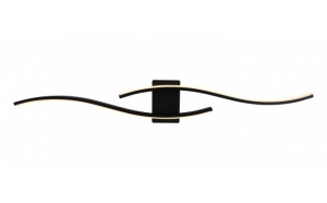 Plafoniera LED 21W, Optonica, 1680lm, Lumina Calda (3000K), Negru Nisipos [1]- savelectro.ro