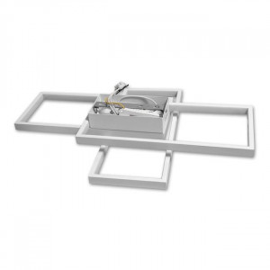 Plafoniera LED 2462-LVT, cu telecomanda, 72W, 110lm, lumina calda+neutra+rece, IP20, alba, Masterled [4]- savelectro.ro