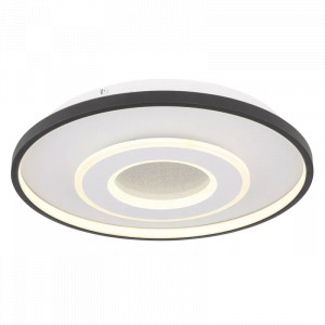 Plafoniera LED Brienna 48552D, cu telecomanda, 36W, 1400lm, lumina calda+neutra+rece, IP20, alba+neagra, Globo Lighting [1]- savelectro.ro