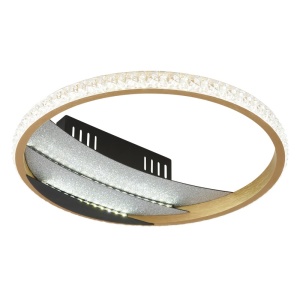 Plafoniere LED, Plafoniera LED Constance 12W, lumina calda/neutra/rece, 540 lm, IP20, neagra mat, Globo Lighting - savelectro.ro