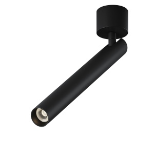 Plafoniera LED Focus T C141CL-L300-6W3K-B, 6W, 270lm, lumina calda, IP20, neagra, Maytoni [1]- savelectro.ro