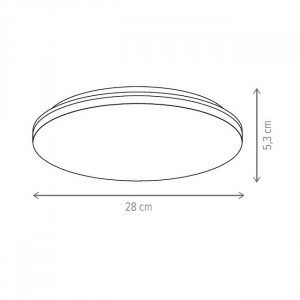 Plafoniera LED Full KL151009, 18W, 1530lm, lumina calda+neutra+rece, IP20, alba, Klausen [4]- savelectro.ro