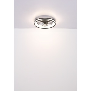 Plafoniera LED Gatian, cu ventilator, 30W, 2215 lm, lumina calda/neutra/rece, IP20, neagra, Globo Lighting [6]- savelectro.ro