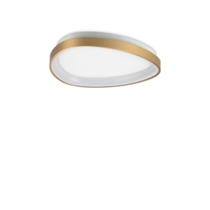 Plafoniere LED, Plafoniera LED Gemini 24W, lumina neutra (4000 K), 1880lm, IP20, aurie, Ideal Lux - savelectro.ro