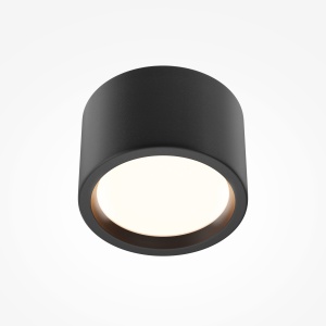 Plafoniera LED Hydra C090CL-10W3K-B, 10W, 600lm, lumina calda, IP44, neagra, Maytoni [2]- savelectro.ro