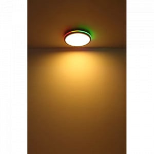 Plafoniera LED Jaxxi 41391-40R, cu telecomanda, RGB, 40W, 4250lm, lumina calda+neutra+rece, IP20, neagra, Globo Lighting [16]- savelectro.ro