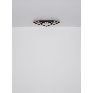 Plafoniera LED Obrien 32W, 1590 lm, lumina calda (3000K), 61 cm, IP20, imitatie lemn, Globo Lighting [6]- savelectro.ro