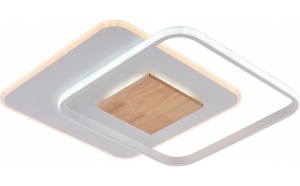 Plafoniera LED Optonica, Patrata, 60W, 5180lm, Lumina Calda/Neutra/Rece, Dimabila, Alba+Maro [1]- savelectro.ro