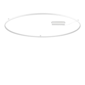 Corpuri de Iluminat Interior, Plafoniera LED Oracle Slim rotunda D150, 81W, 5200lm, lumina calda (3000 K), IP20, alba, Ideal Lux - savelectro.ro