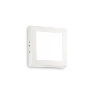 Plafoniere LED, Plafoniera LED patrata Universal D17, 12W, 1130lm, lumina neutra (4000 K), IP20, alba, Ideal Lux - savelectro.ro