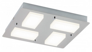 Plafoniera LED Ruben 5725, 4.5W, 1548lm, lumina neutra, IP44, crom, Rabalux [1]- savelectro.ro