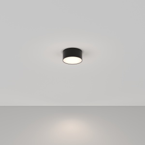 Plafoniera LED Zon C032CL-L12B4K, 12W, 1300lm, lumina neutra, IP20, neagra, Maytoni [1]- savelectro.ro