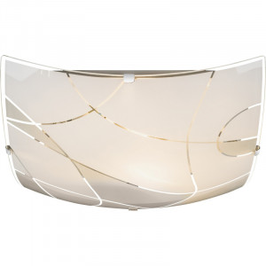 Plafoniera Paranja 40403-1, 1xE27, crom+alba, IP20, Globo Lighting [2]- savelectro.ro