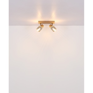 Plafoniera Satella, 2xE14, metal, sticla fumurie, Globo Lighting [5]- savelectro.ro