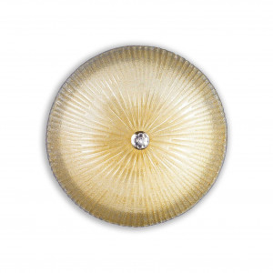 Plafoniera Shell 140193, 6xE27, ambra, IP20, Ideal Lux