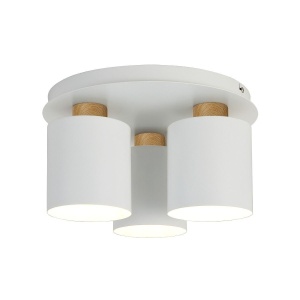 Plafoniere, Plafoniera Whitish PL3, 3xE27, alba, Klausen - savelectro.ro