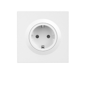 Prize si intrerupatoare, Priza simpla Fusion WS01STPF-E, 16A, alba, Sonoff  - savelectro.ro