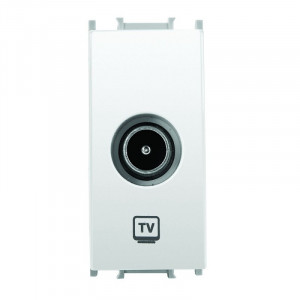 Prize si intrerupatoare, Priza TV capat 1 modul Thea Modular Panasonic, Alba - savelectro.ro