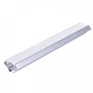 Profil Banda LED , De colt 18x18mm, Aluminiu + Alb, 2m, Kobi [3]- savelectro.ro