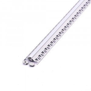 Profil Banda LED de Colt Interior, Incastrat (ST), pentru Rigips, Aluminiu + Alb Mat, 2m [1]- savelectro.ro