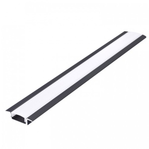 Profil Banda LED, Incastrat (ST) 15.5x6mm, Negru + Alb Mat, 2m, Kobi [3]- savelectro.ro