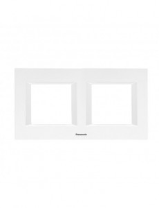 Prize si intrerupatoare, Rama 2+2 module Thea Modular Panasonic, Alba - savelectro.ro
