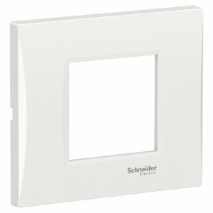 Prize si intrerupatoare, Rama 2 module curbata, alba, Schneider Easy Styl - savelectro.ro