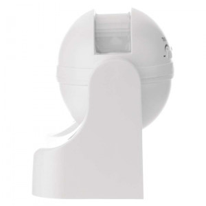 Senzor de miscare aplicat PIR, distanta detectie 12 metri, unghi detectie 180 grade, alb, EMOS [7]- savelectro.ro