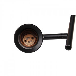 Spot 2043-LVT, orientabil, 1xGU10, negru+auriu, IP20, Masterled [2]- savelectro.ro