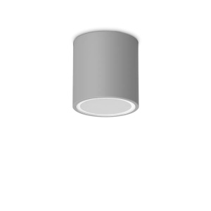 Spoturi, Spot exterior rotund Techo D09, 1xGU10, IP54, gri, Ideal Lux - savelectro.ro