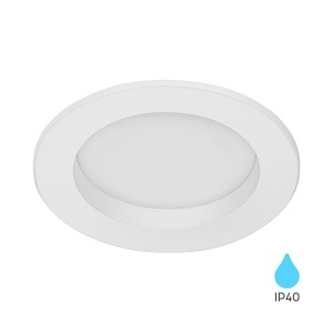 Spoturi, Spot incastrat LED 8W, lumina neutra (4000 K), 880 lm, alb, Braytron - savelectro.ro