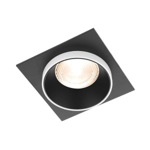 Spoturi, Spot incastrat patrat, negru-alb, IP20, Braytron - savelectro.ro