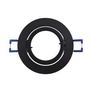 Spot incastrat rotund, aluminiu, negru, IP20, Braytron [4]- savelectro.ro