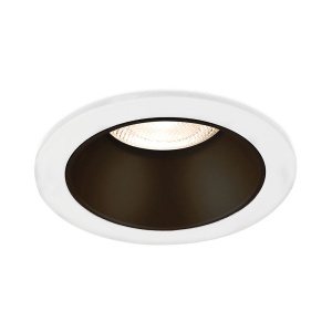 Spoturi, Spot incastrat rotund Beta, aluminiu, alb-negru, IP20, Braytron - savelectro.ro