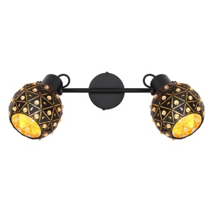 Spot Jodie 54029-2, 2xE14, negru, IP20, Globo Lighting [2]- savelectro.ro