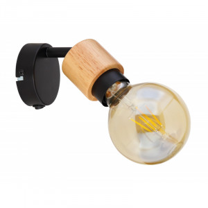 Spot Jorna 54031-1, cu intrerupator, 1xE27, crom+natural, IP20, Globo Lighting [3]- savelectro.ro