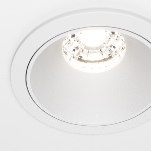 Spot LED 10W Incastrat, Dimabil, Maytoni, 550lm, Lumina Neutra (4000K), Alb [2]- savelectro.ro